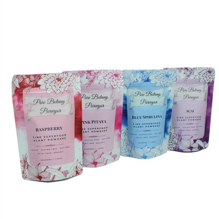 Plastic Laminated Stand Up Pouch With Zipper